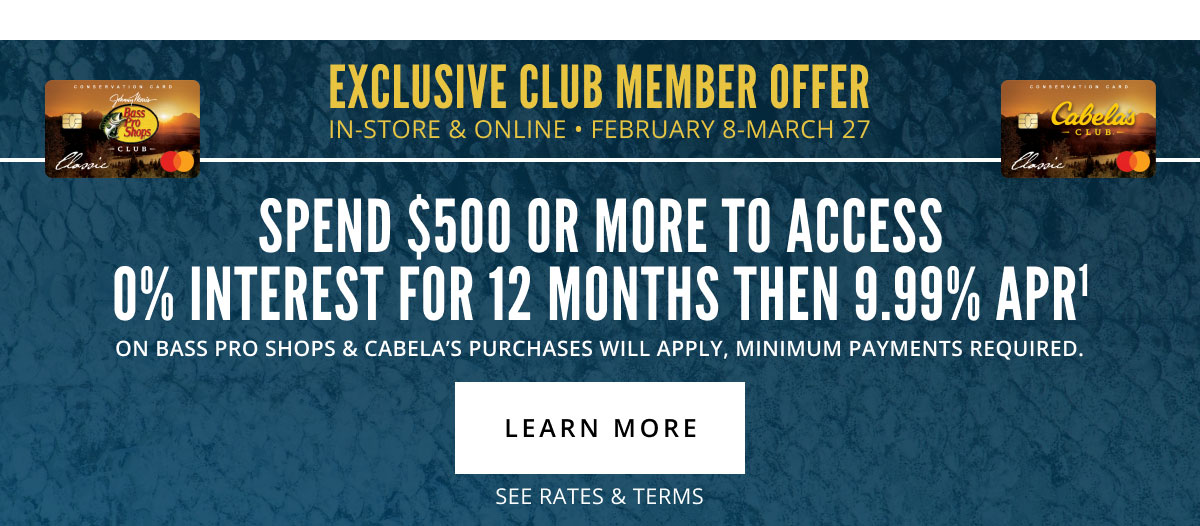 Final Days To Save During The Fishing, Boating, & Marine Sale - Cabela's