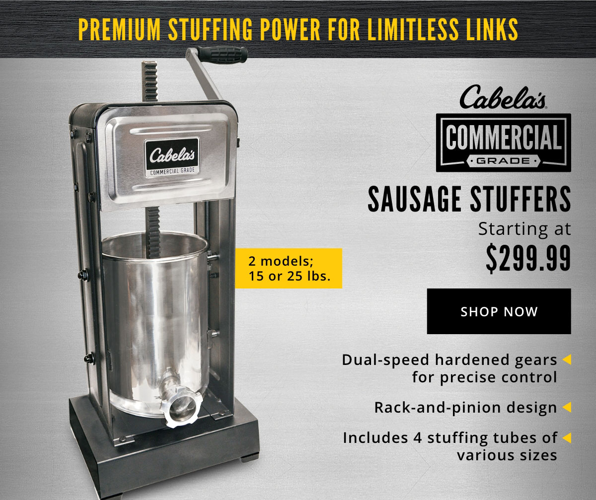 Cabela's Commercial-Grade Sausage Stuffer