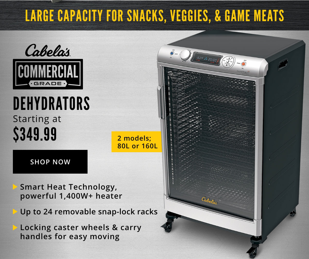 Cabela's 80-Liter Commercial Grade Food Dehydrator