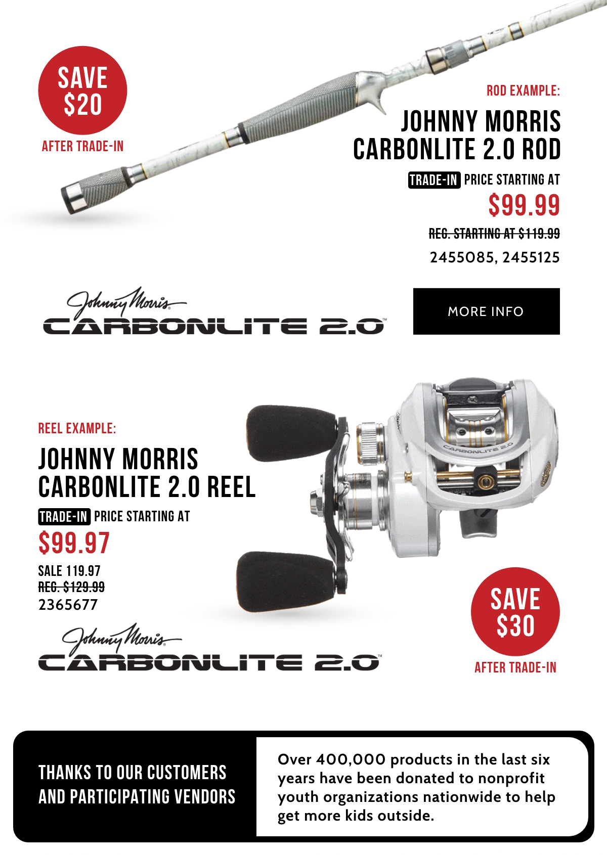 Rod & Reel Trade-In at Your Local Cabela's! - Cabela's